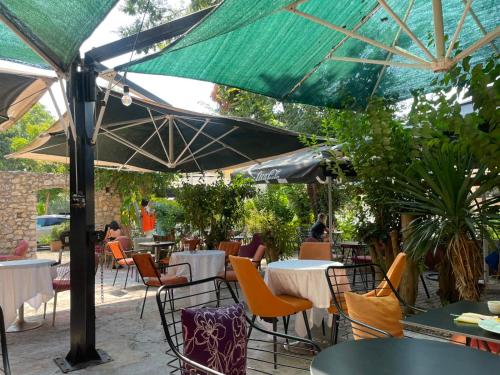 Top view hostel in Durres