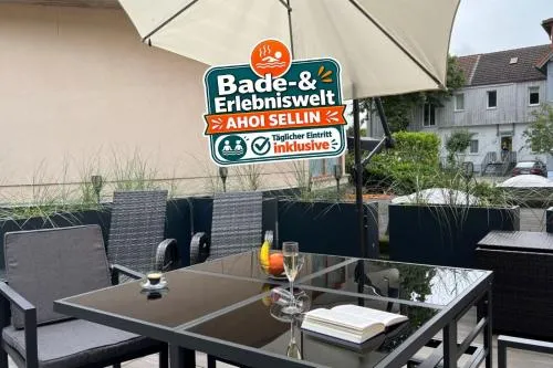 Villa Sonneck, App 02 - Bade- & Saunawelt täglich inklusive in Ostseebad Sellin, Deutschland