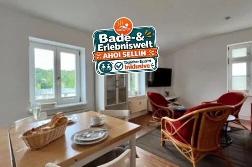 Villa Sonneck, App 21 - Bade- & Saunawelt täglich inklusive in Ostseebad Sellin, Deutschland
