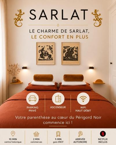 SARLAT À PIED PARKING PRIVÉ ASCENSEUR Résidence