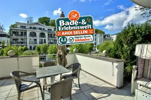 Villa Rosa, App 1 - Bade- & Erlebniswelt täglich inklusive in Ostseebad Sellin, Deutschland