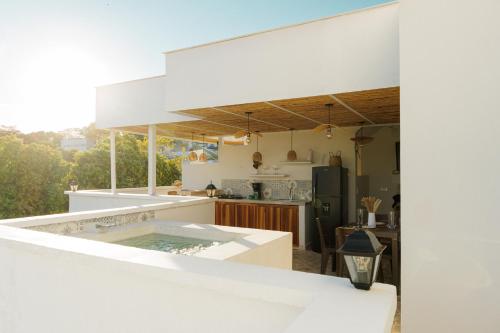 Santorini Colombiano con Jacuzzi Privado Escapada Perfecta in Doradal