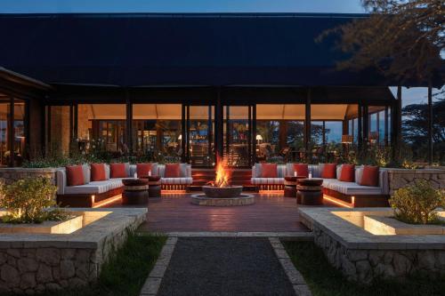 Restaurant, JW Marriott Mount Kenya Rhino Reserve Safari Camp in Mweiga