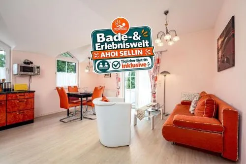 Ferienwohnung "Kranich" - Bade- & Erlebniswelt täglich inklusive in Ostseebad Sellin, Deutschland