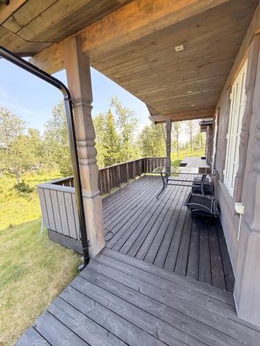Balcony/terrace, Bergestua - 4 bedroom cabin in Gol