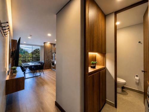 Modern Loft Studios and Rooftop & Country Club Views