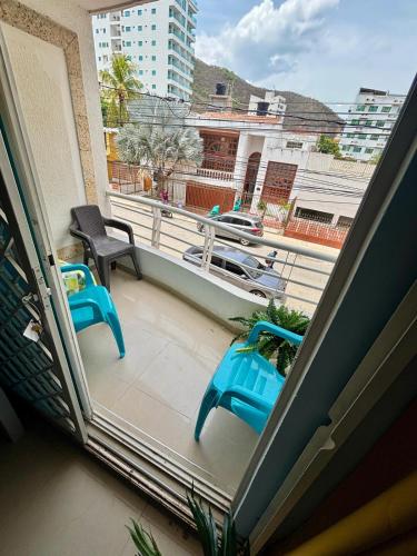 El Rodadero - A 3 cuadras de la playa - 3 habitaciones - 9 huespedes