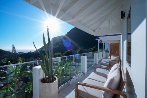 Scenery Hotel Saba in Windwardside