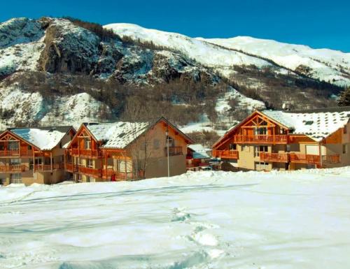 appart dans chalet, 8 couchages, 3 pièces, terrasse et garage
