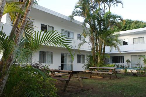 Pogled, Central Motel in Rarotonga