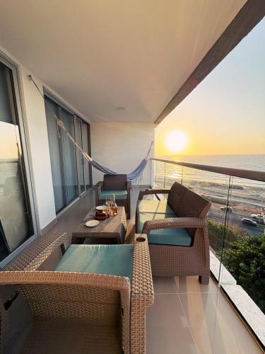 Despierta frente al mar con playa y piscina en Cartagena