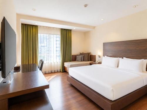 1 double bed