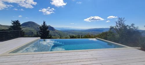 Swimming pool, Sunrise Nest - Tinyhouse Infinity Pool & Views in Ravanj