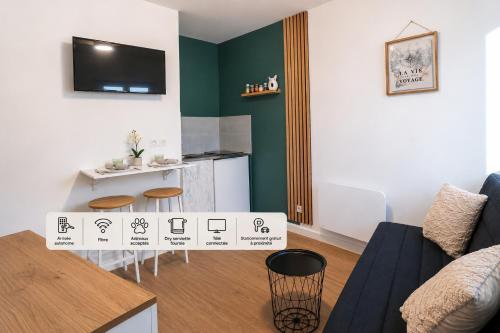 S1 Studio cosy tout équipé proche gare