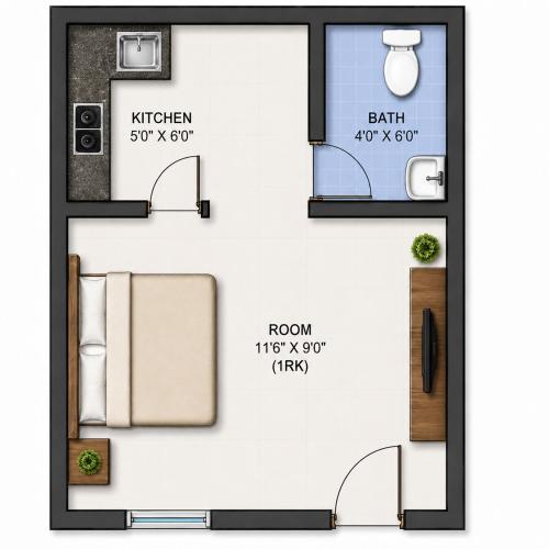 Rent room