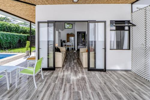 Pool & Entertaining Patio: Playa Carrillo Home in Puerto Carrillo