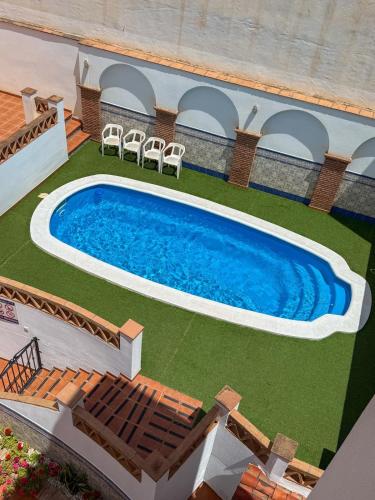 Central Apartment in Nerja with Pool and Parking