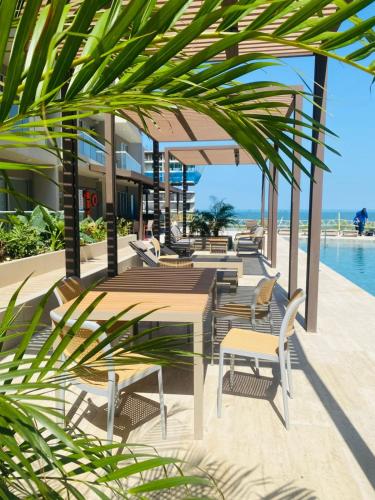 New apto near beach with WiFi in SMR 904