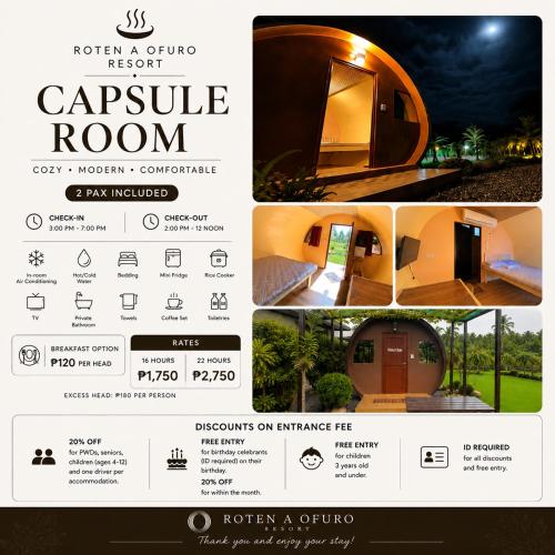 Capsule Room in Del Gallego