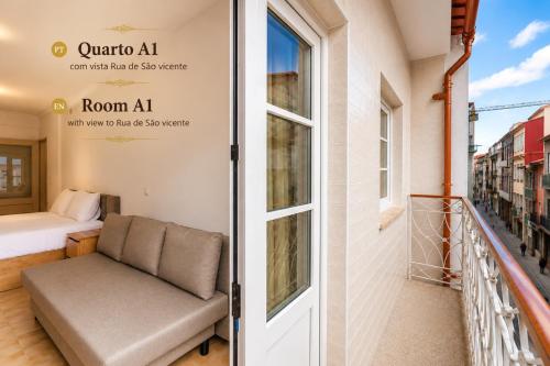 Rooms4you 1 in historic center of Braga in Брага