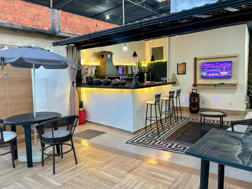 House for up to 12 people, pool, barbecue area, pool table in Meier