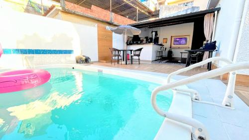House for up to 12 people, pool, barbecue area, pool table in Meier