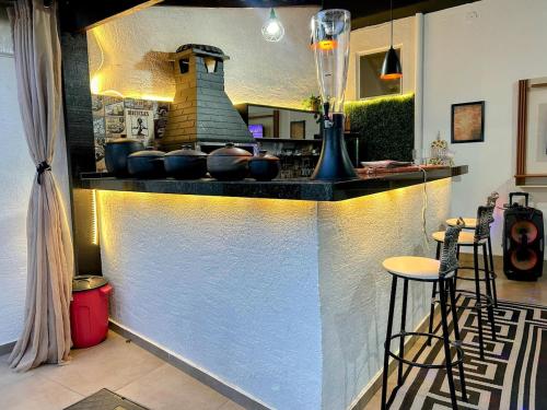 House for up to 12 people, pool, barbecue area, pool table in Meier
