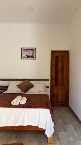 1 double bed