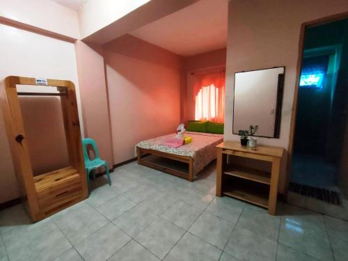 1 double bed