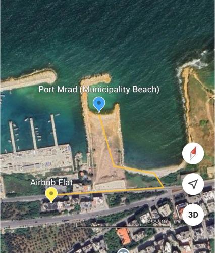 3BR-Beach Access-AC-24-7 Electricity- wifi in Al Qalamun