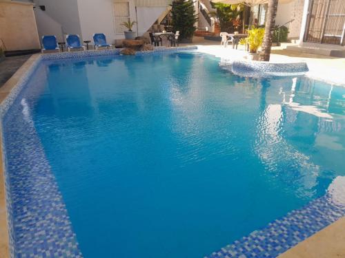 Swimming pool, Two bedroom apartment with kitchen and pool near the city center in El Batey