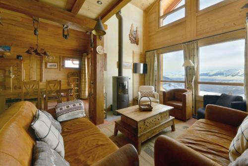 Chalet De Bellecote - Chalet de charme type savoyard 9 personnes à Vallandry situé dans un quartier calme avec accès direct aux pistes MAE-1996
