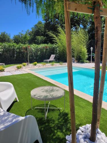 Villa raffinée, piscine, proche Cassis et plages - Location, gîte - Aubagne