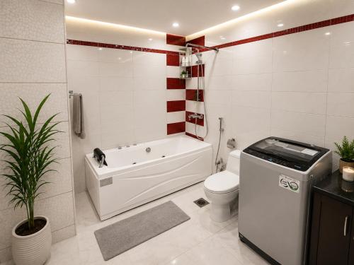 Vannituba, Elite Stay Centaurus Apartments in Islamabad pealinn