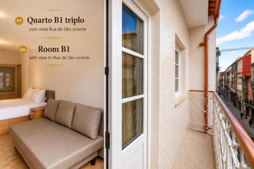Rooms4you 2 in historic center of Braga in Брага