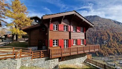 Chalet Les Mélèzes in Saas-Fee, Schweiz