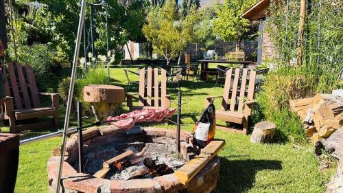 Facilities, Hermoso refugio de montana con tinaja in San Esteban