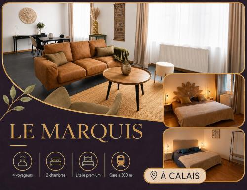 Le Marquis - 2 chambres - Literie premium - maison architecte