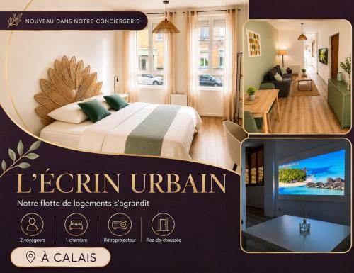 L'écrin Urbain - Rétroprojecteur - 1 chambre - RDC