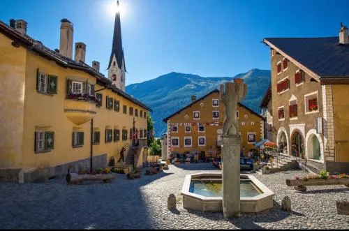 Kleines aber feines Studio in Zuoz, Schweiz
