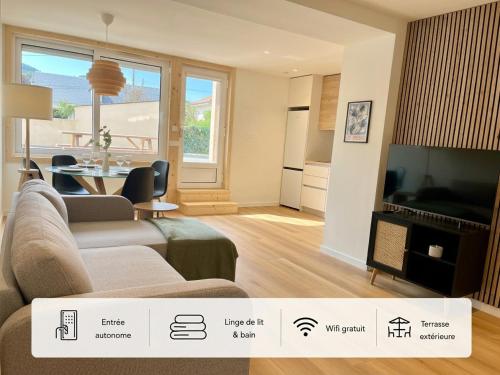 Appartement neuf - Terrasse - Argeles-gazost - 5B - Location saisonnière - Argelès-Gazost
