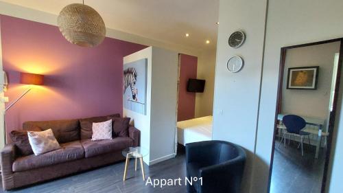 T2 Terrasse, centre proche Jardin Public