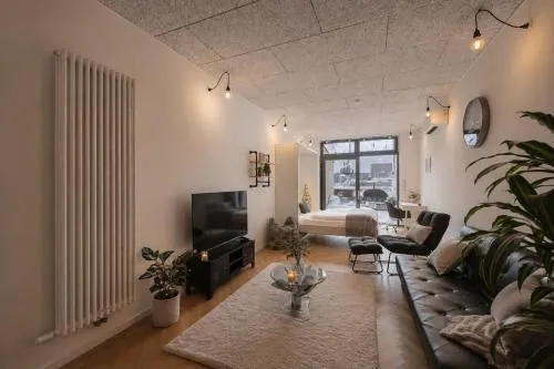 Lit Living - Luxus Loft - Box Spring - Air Con - BBQ - Panorama in Mannheim, Deutschland