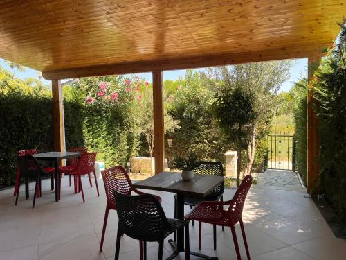 Beachside Flat Gjiri i Lalzit Garden and Balcony - image 3