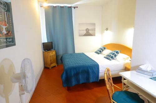 Chambre double, ventilateur