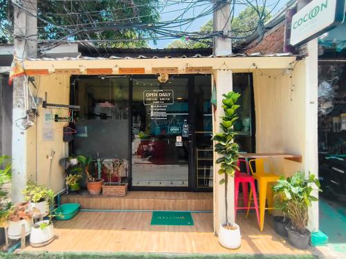 Exterior view, The Cocoon Hostel near Ao Prao