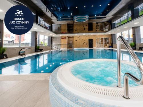 Peldbaseins, Apartment by the SEA Pogorzelica in Pogorzelica