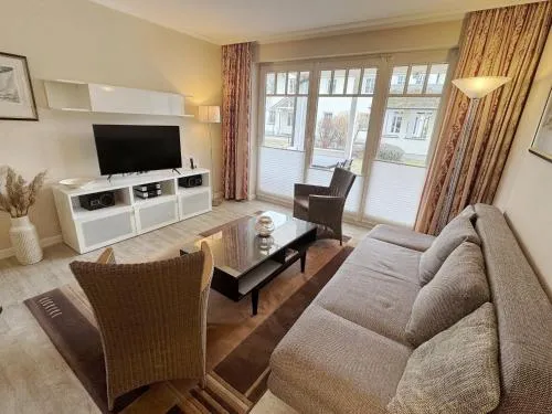 Dünenpark Binz - Komfortplus Ferienwohnung mit 1 Schlafzimmer und Terrasse im Erdgeschoss 213 in Binz, Deutschland