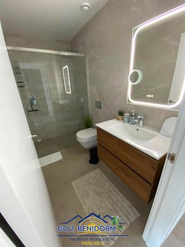 Badezimmer, Serpentine Seasky in Golf Bahia