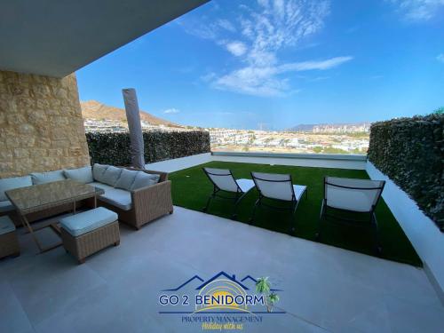 Balkon/Terrasse, Serpentine Seasky in Golf Bahia